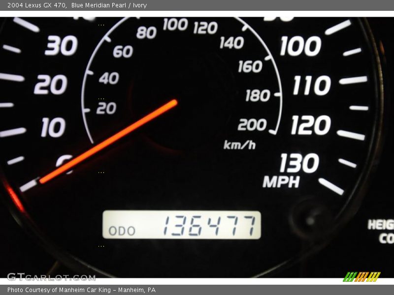 Blue Meridian Pearl / Ivory 2004 Lexus GX 470
