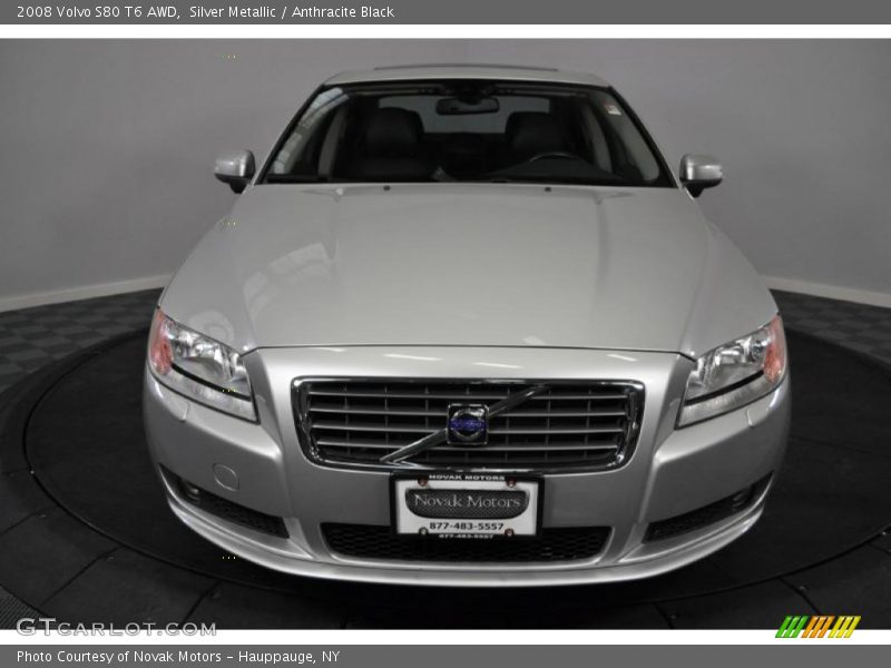 Silver Metallic / Anthracite Black 2008 Volvo S80 T6 AWD