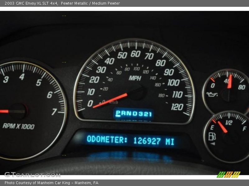 Pewter Metallic / Medium Pewter 2003 GMC Envoy XL SLT 4x4