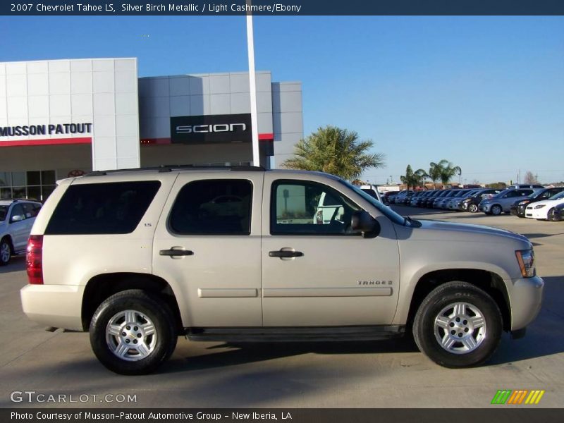 Silver Birch Metallic / Light Cashmere/Ebony 2007 Chevrolet Tahoe LS