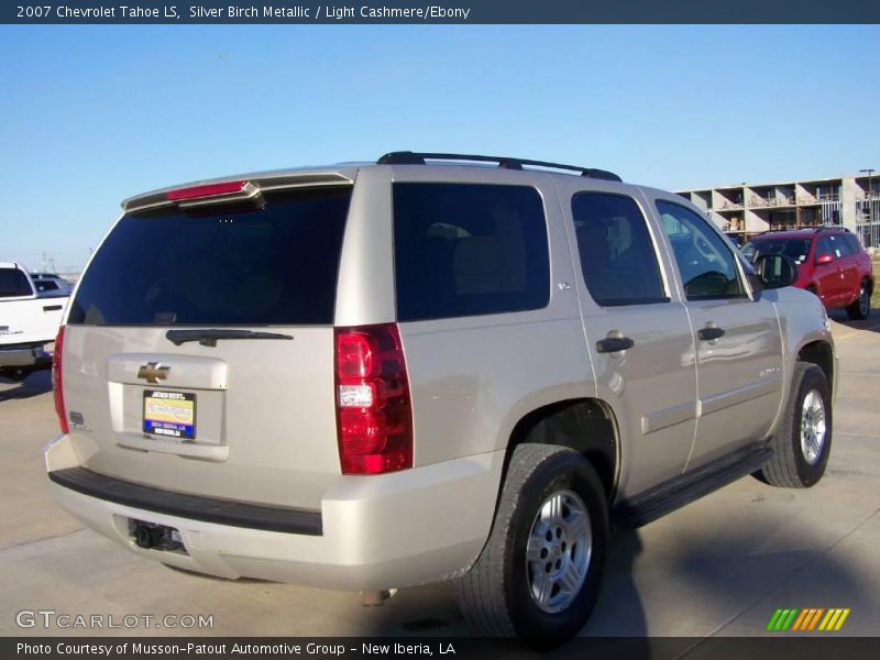 Silver Birch Metallic / Light Cashmere/Ebony 2007 Chevrolet Tahoe LS