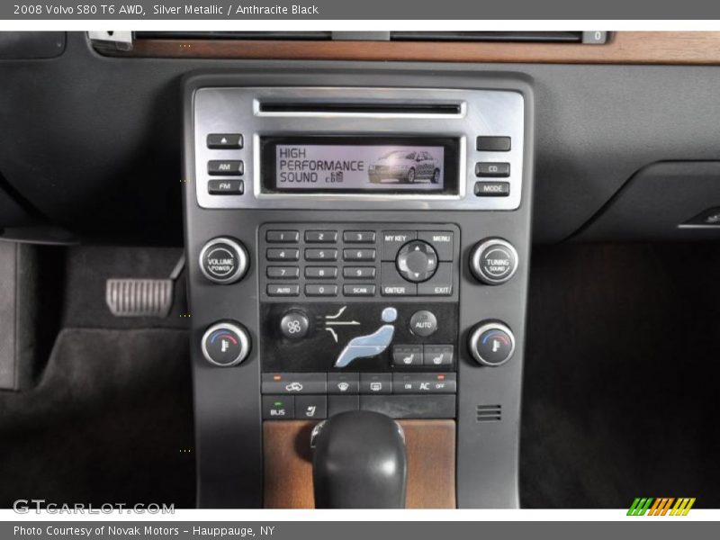 Silver Metallic / Anthracite Black 2008 Volvo S80 T6 AWD