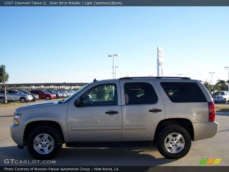 Silver Birch Metallic / Light Cashmere/Ebony 2007 Chevrolet Tahoe LS