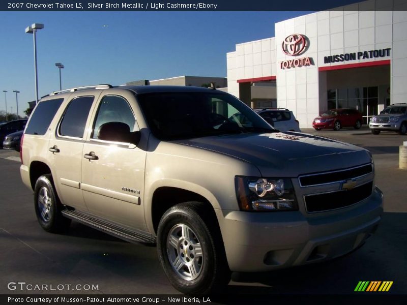 Silver Birch Metallic / Light Cashmere/Ebony 2007 Chevrolet Tahoe LS