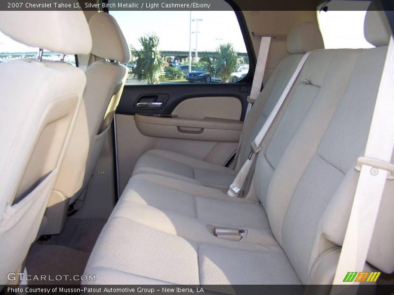 Silver Birch Metallic / Light Cashmere/Ebony 2007 Chevrolet Tahoe LS