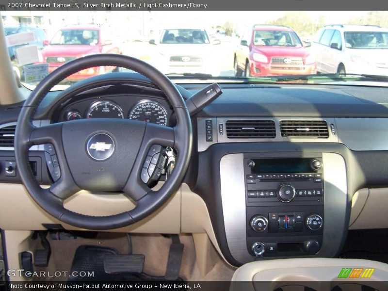 Silver Birch Metallic / Light Cashmere/Ebony 2007 Chevrolet Tahoe LS