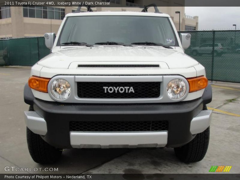 Iceberg White / Dark Charcoal 2011 Toyota FJ Cruiser 4WD