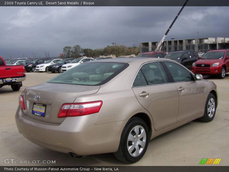 Desert Sand Metallic / Bisque 2009 Toyota Camry LE