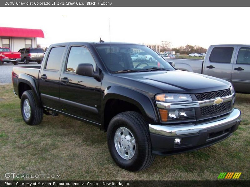 Black / Ebony 2008 Chevrolet Colorado LT Z71 Crew Cab