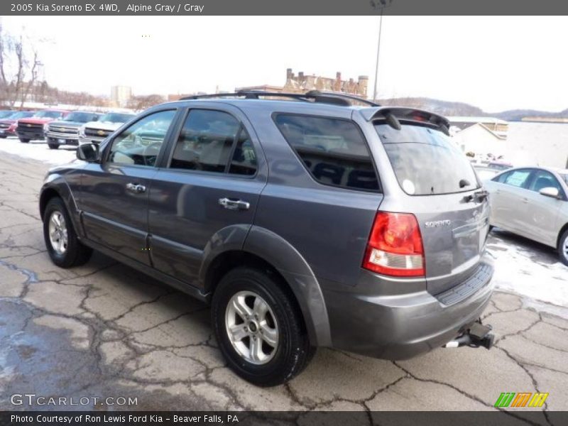 Alpine Gray / Gray 2005 Kia Sorento EX 4WD
