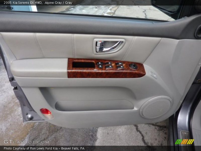 Alpine Gray / Gray 2005 Kia Sorento EX 4WD