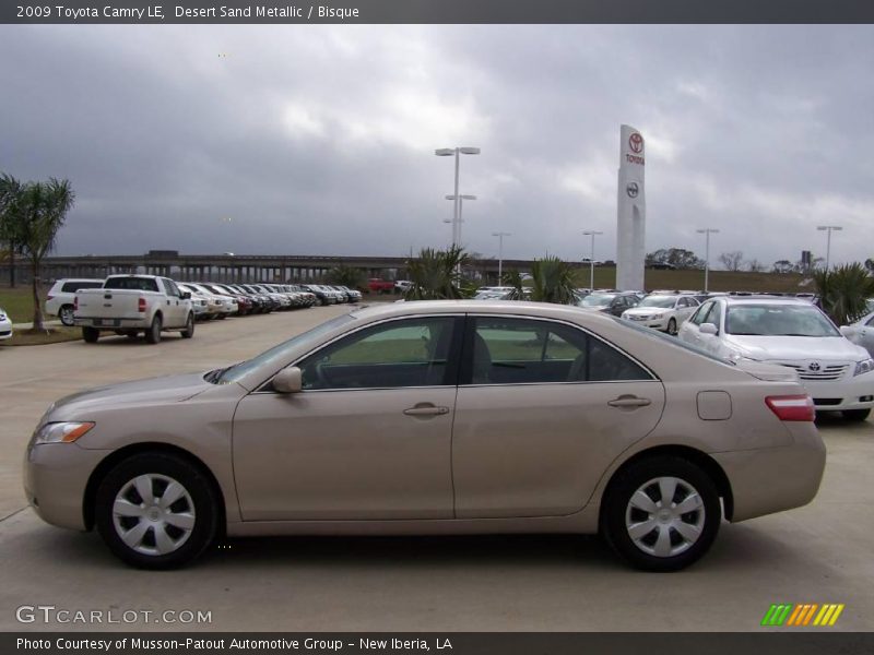 Desert Sand Metallic / Bisque 2009 Toyota Camry LE