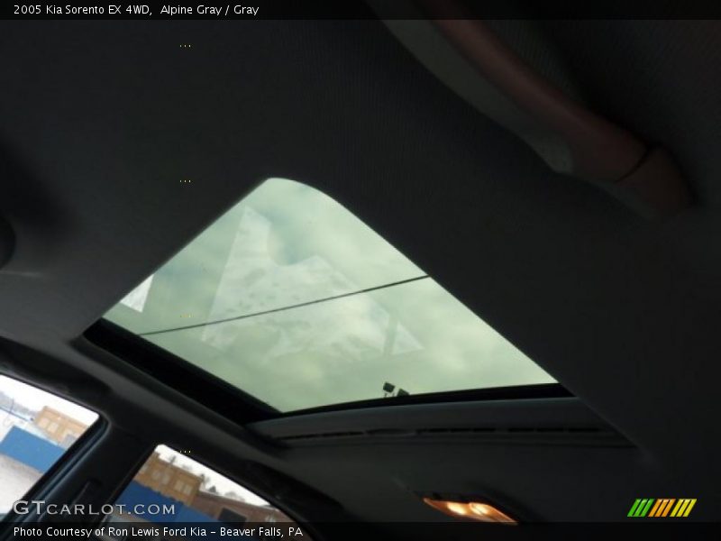 Alpine Gray / Gray 2005 Kia Sorento EX 4WD