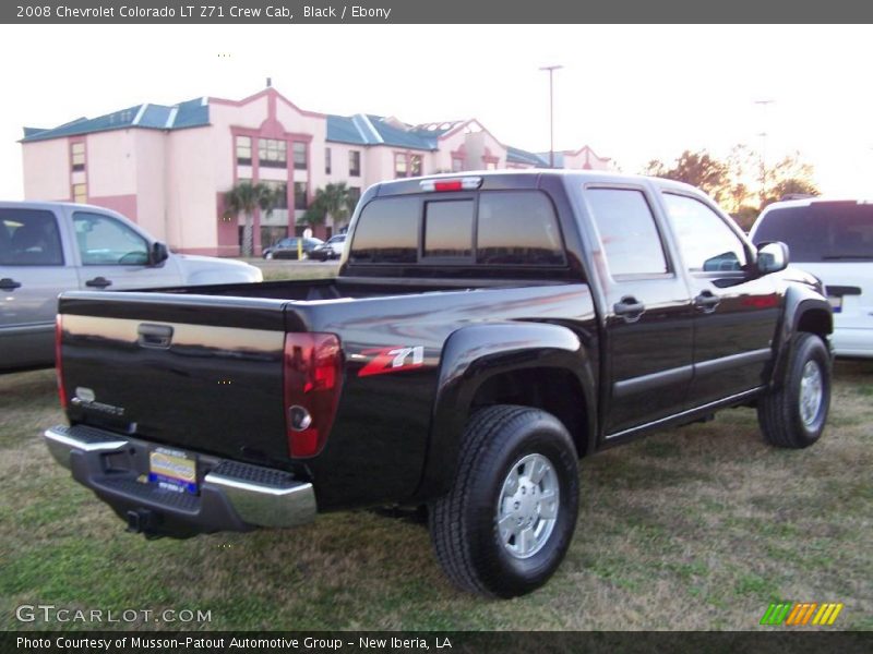Black / Ebony 2008 Chevrolet Colorado LT Z71 Crew Cab