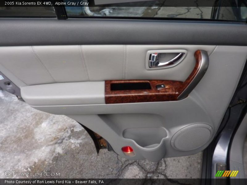 Alpine Gray / Gray 2005 Kia Sorento EX 4WD