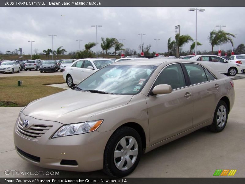 Desert Sand Metallic / Bisque 2009 Toyota Camry LE