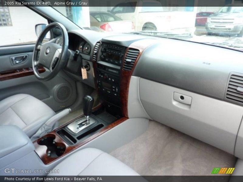 Alpine Gray / Gray 2005 Kia Sorento EX 4WD