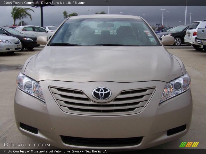 Desert Sand Metallic / Bisque 2009 Toyota Camry LE