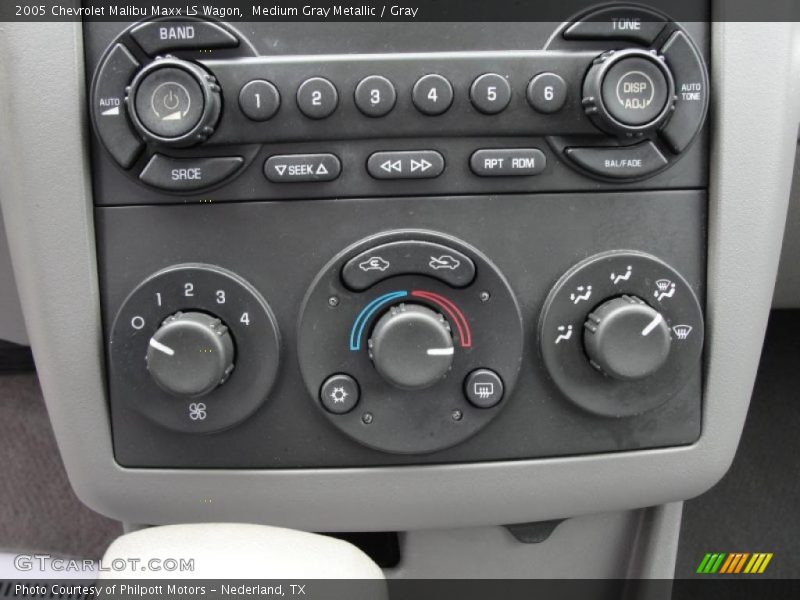 Controls of 2005 Malibu Maxx LS Wagon