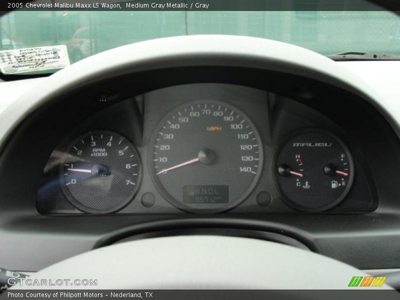  2005 Malibu Maxx LS Wagon Maxx LS Wagon Gauges