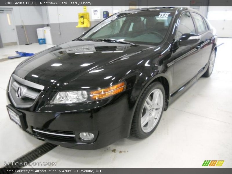 Nighthawk Black Pearl / Ebony 2008 Acura TL 3.2