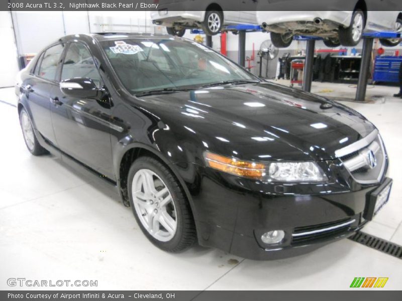 Nighthawk Black Pearl / Ebony 2008 Acura TL 3.2