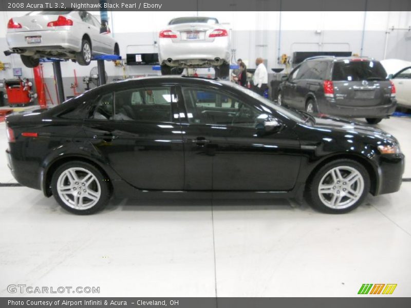Nighthawk Black Pearl / Ebony 2008 Acura TL 3.2