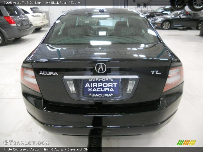 Nighthawk Black Pearl / Ebony 2008 Acura TL 3.2