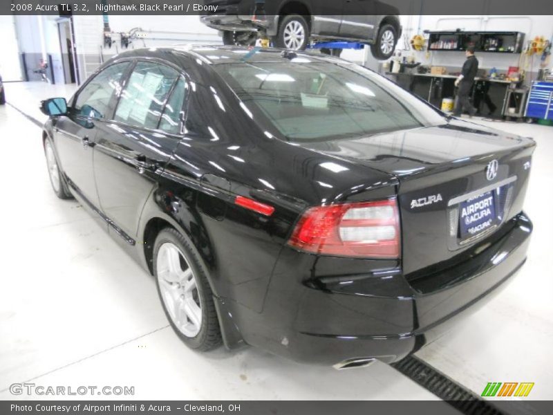 Nighthawk Black Pearl / Ebony 2008 Acura TL 3.2