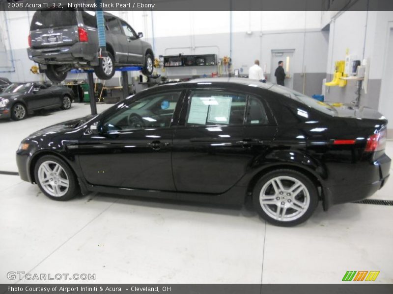 Nighthawk Black Pearl / Ebony 2008 Acura TL 3.2