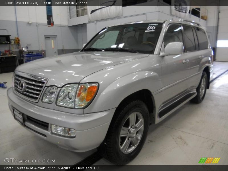 Classic Silver Metallic / Stone 2006 Lexus LX 470