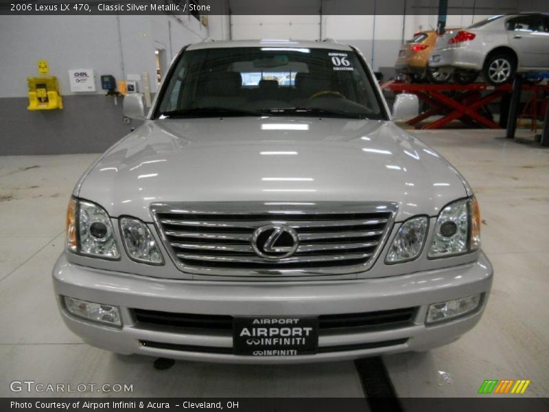 Classic Silver Metallic / Stone 2006 Lexus LX 470