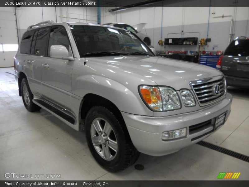 Classic Silver Metallic / Stone 2006 Lexus LX 470