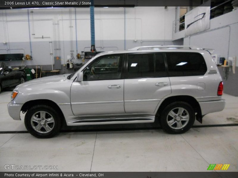 Classic Silver Metallic / Stone 2006 Lexus LX 470