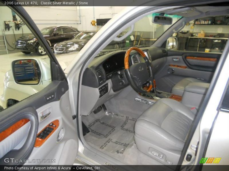 Classic Silver Metallic / Stone 2006 Lexus LX 470