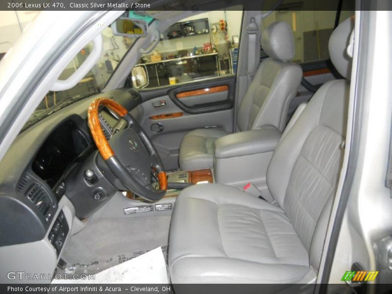 Classic Silver Metallic / Stone 2006 Lexus LX 470