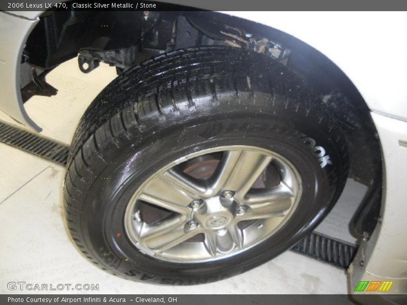 Classic Silver Metallic / Stone 2006 Lexus LX 470