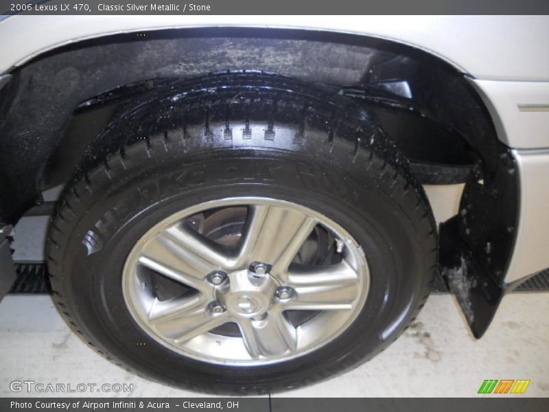 Classic Silver Metallic / Stone 2006 Lexus LX 470