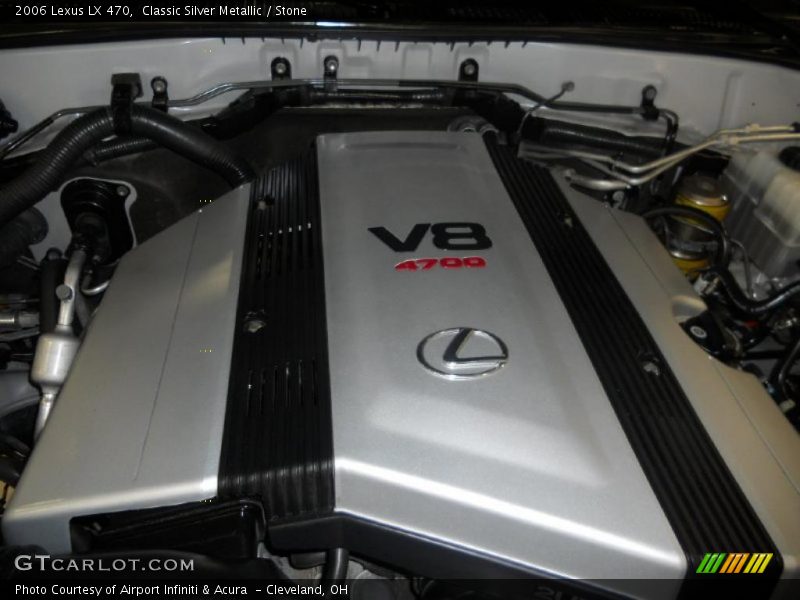 Classic Silver Metallic / Stone 2006 Lexus LX 470