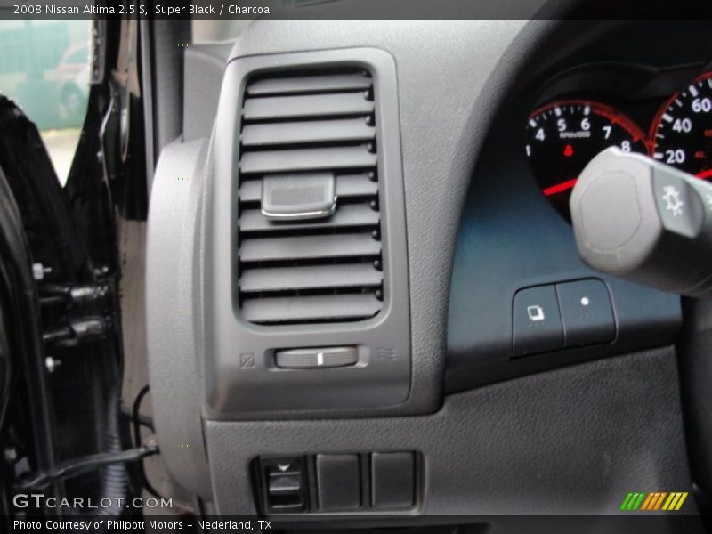 Super Black / Charcoal 2008 Nissan Altima 2.5 S