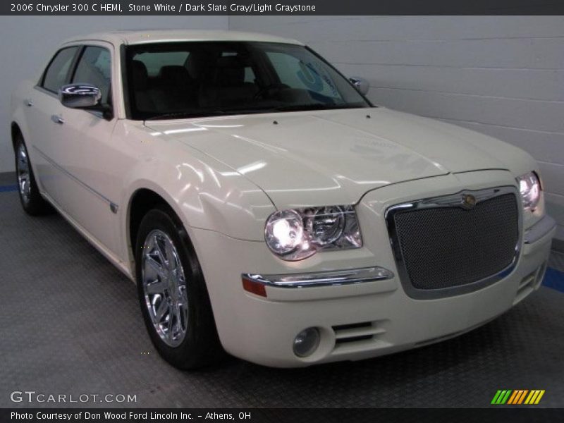 Stone White / Dark Slate Gray/Light Graystone 2006 Chrysler 300 C HEMI