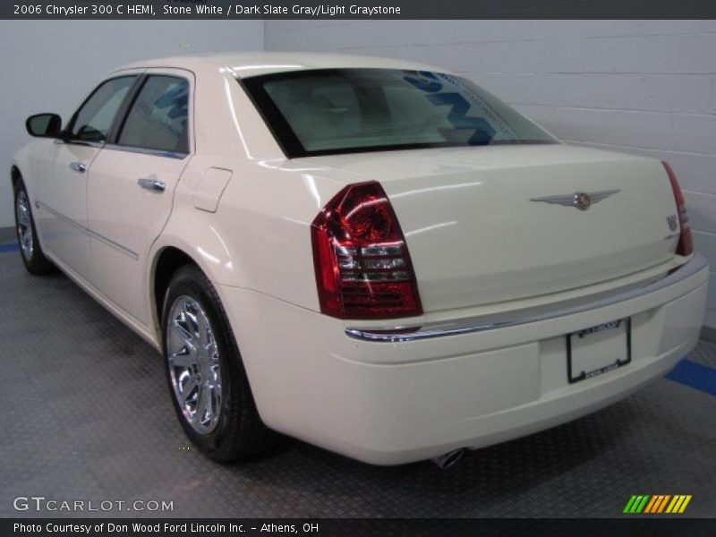 Stone White / Dark Slate Gray/Light Graystone 2006 Chrysler 300 C HEMI