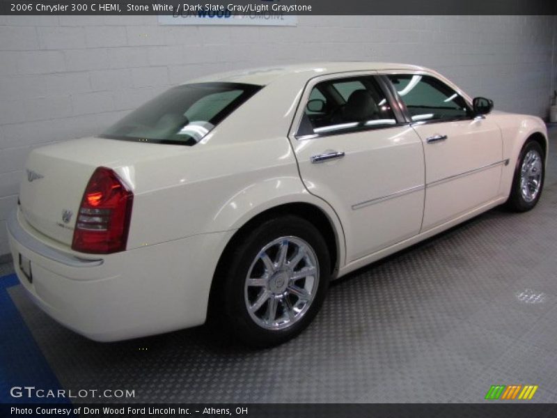 Stone White / Dark Slate Gray/Light Graystone 2006 Chrysler 300 C HEMI