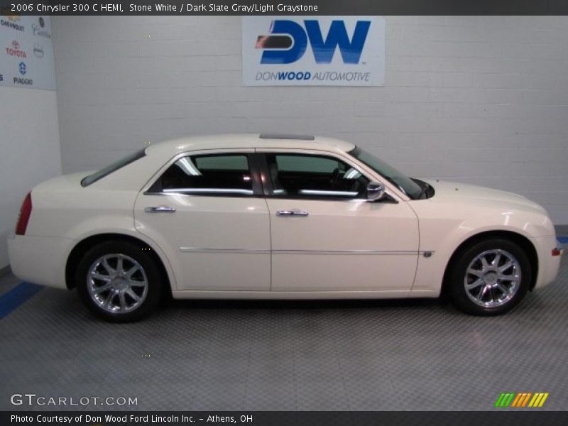 Stone White / Dark Slate Gray/Light Graystone 2006 Chrysler 300 C HEMI