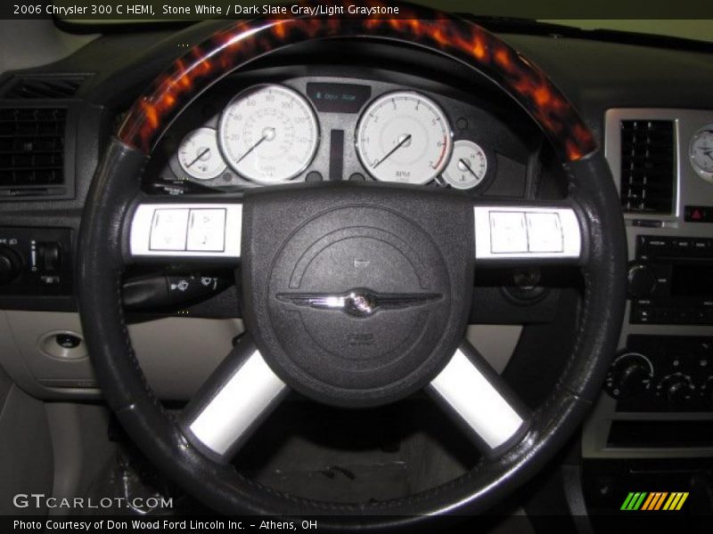Stone White / Dark Slate Gray/Light Graystone 2006 Chrysler 300 C HEMI