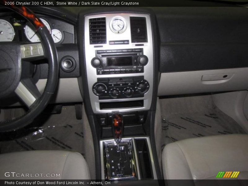 Stone White / Dark Slate Gray/Light Graystone 2006 Chrysler 300 C HEMI