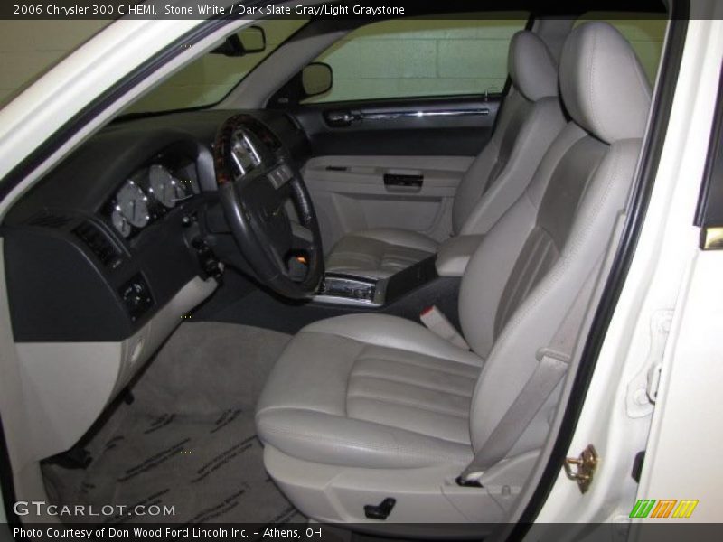Stone White / Dark Slate Gray/Light Graystone 2006 Chrysler 300 C HEMI