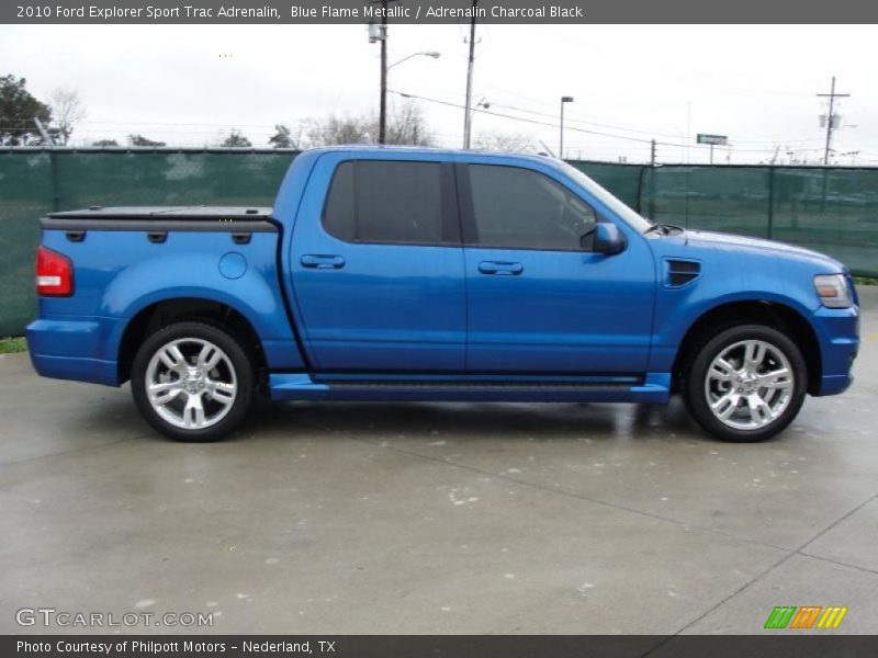  2010 Explorer Sport Trac Adrenalin Blue Flame Metallic