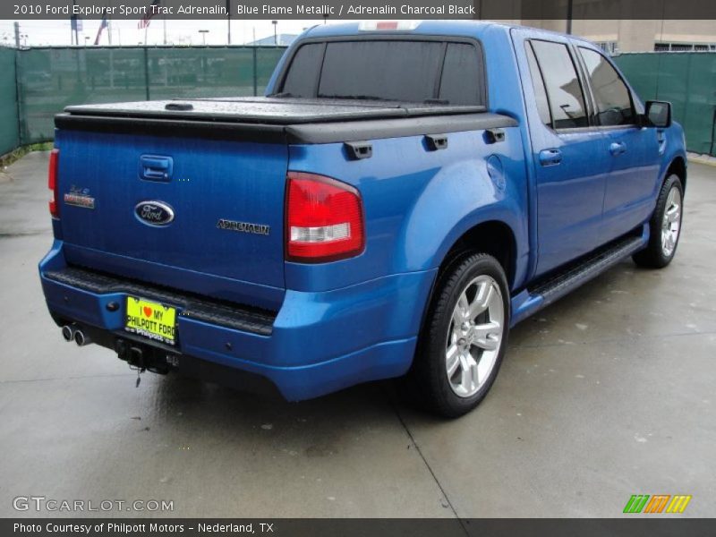  2010 Explorer Sport Trac Adrenalin Blue Flame Metallic