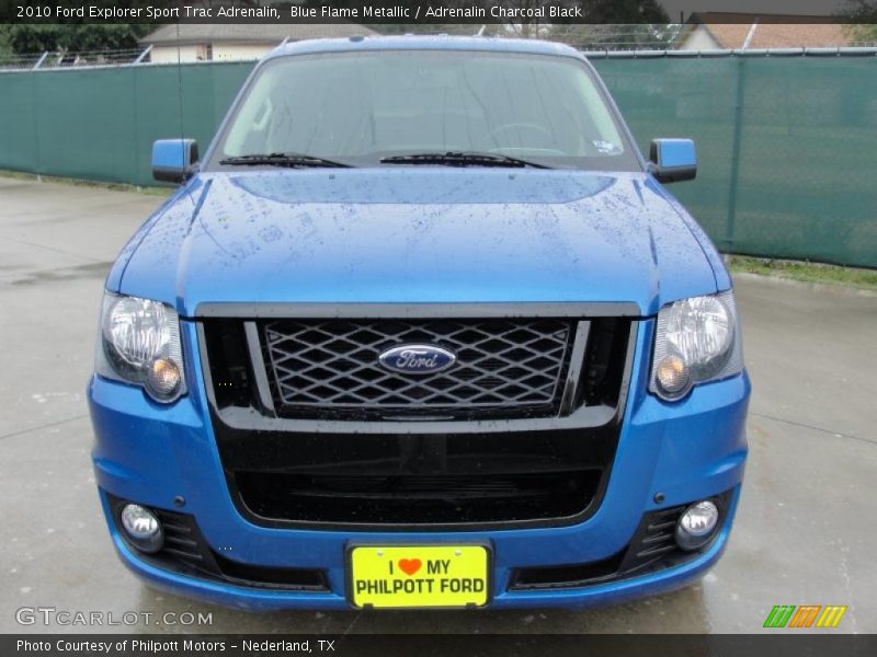  2010 Explorer Sport Trac Adrenalin Blue Flame Metallic